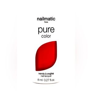 NWT • Nailmatic• Paris •Pure Color •Dita (Pure Red) Nail Polish• 8ml /0.27 fl.Oz